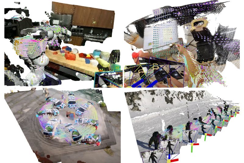 SpatialTrackerV2: Real-Time 3D Point Tracking from Monocular Video—Fast, Accurate, and End-to-End
